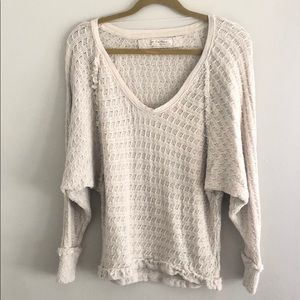 Free People Slouchy Knit Sweater